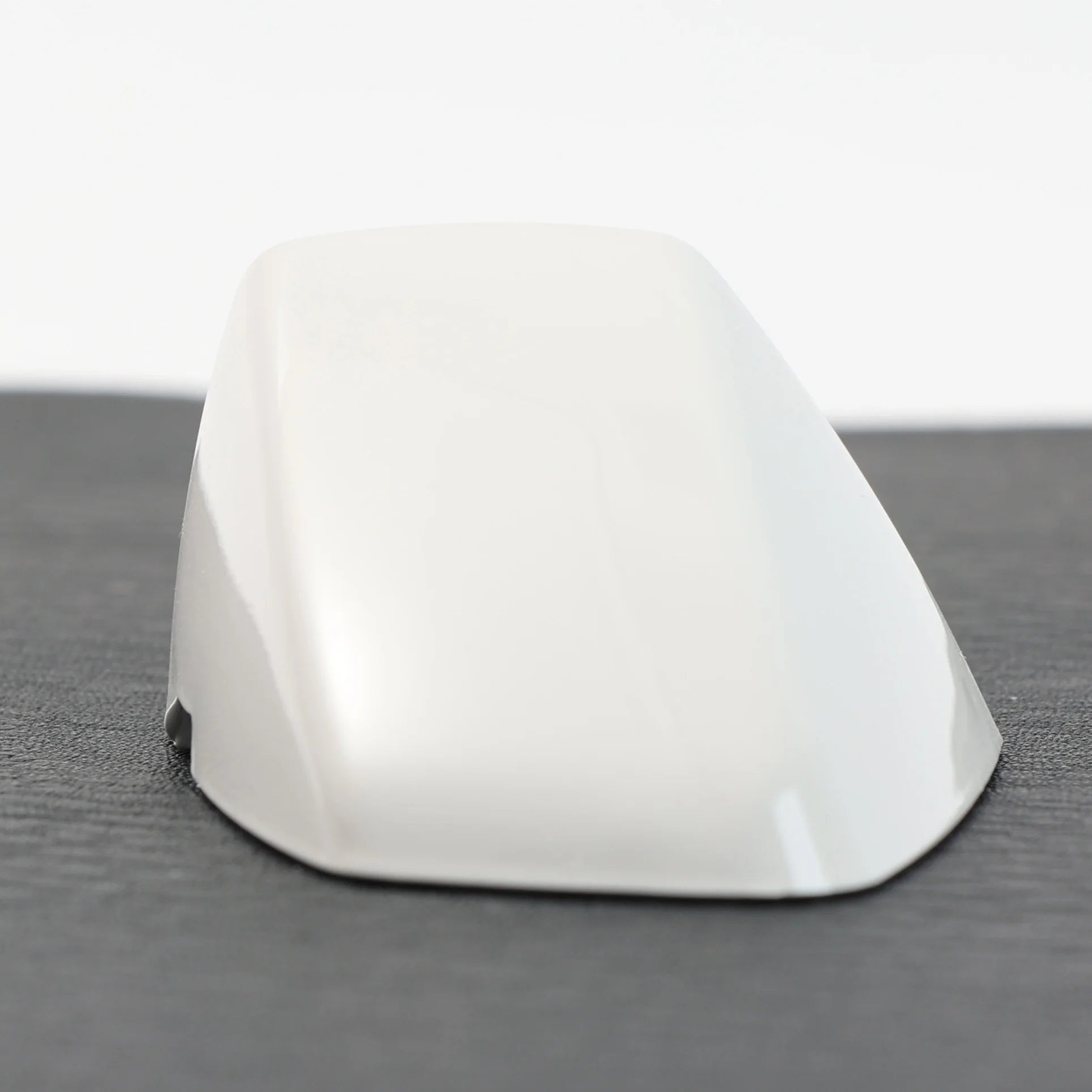 Seat Front Left Door Lock Cap Cover White Plastic 5G1837879 close-up view