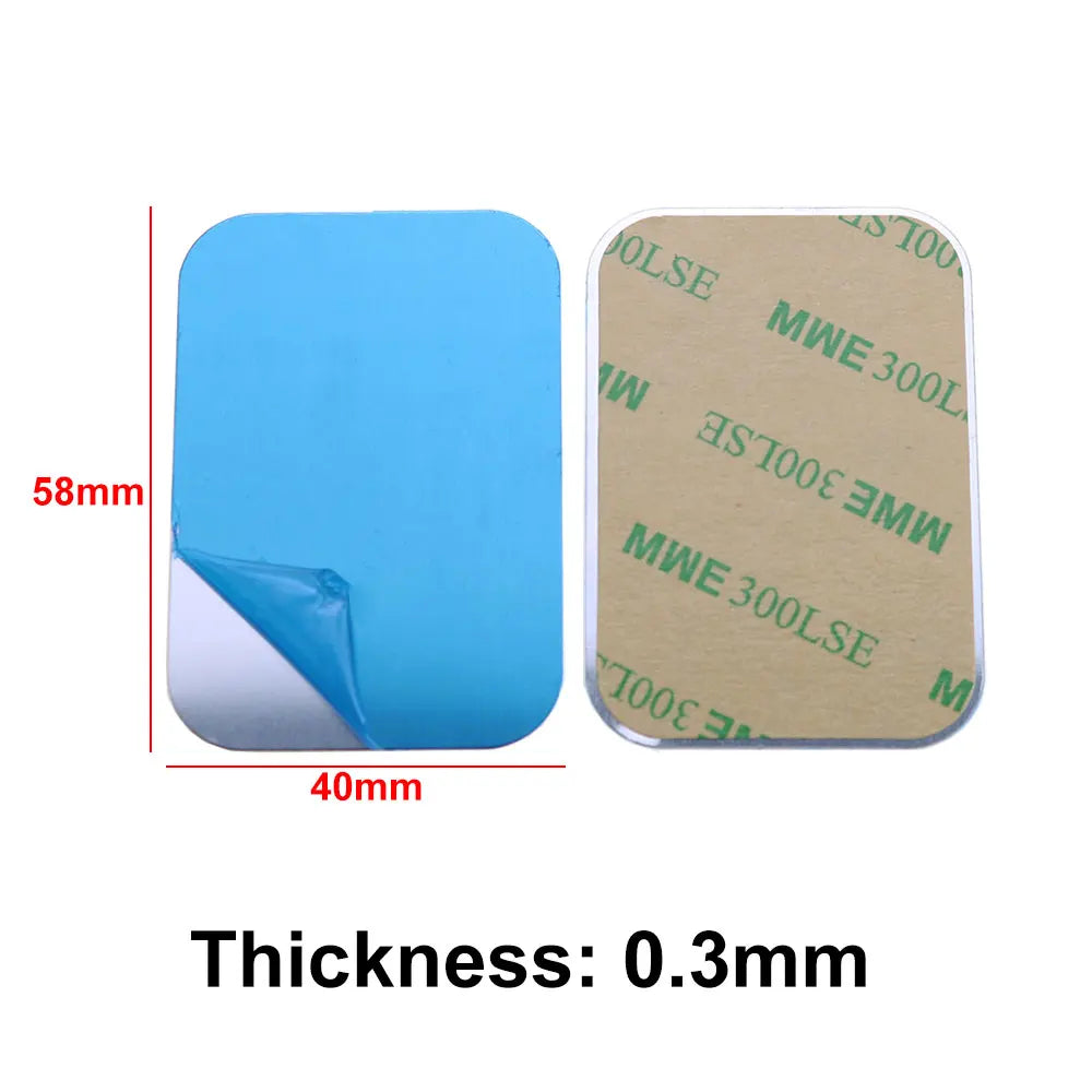Silver Magnetic Metal Plate for Phone Holder 10pcs
