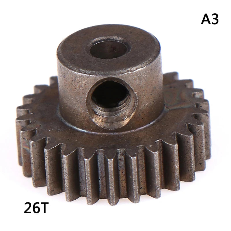 HSP Steel Metal Spur Differential Main Gear 17T/21T/26T/29T/64T Pinion Gear additional angle