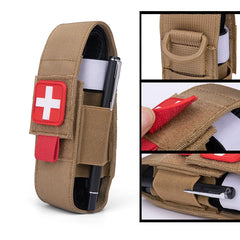 Outdoor Scissors Set Molle Tourniquet Storage Protective Bag | Rescue Survival Kit for Hiking Campin