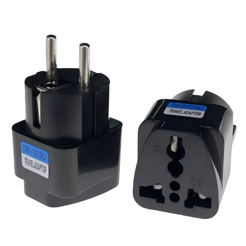 International Travel Power Adapter to Euro Plug Converter lifestyle view
