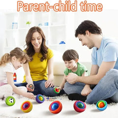 Fidget Spinner Gyro Ball | Infinite Flip Decompression Sensory Toy for ADHD and Autism detail view