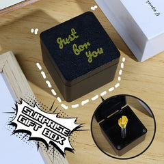 3D Middle Finger in a Box | Funny Novelty Gift for Office Desk Prank detail view
