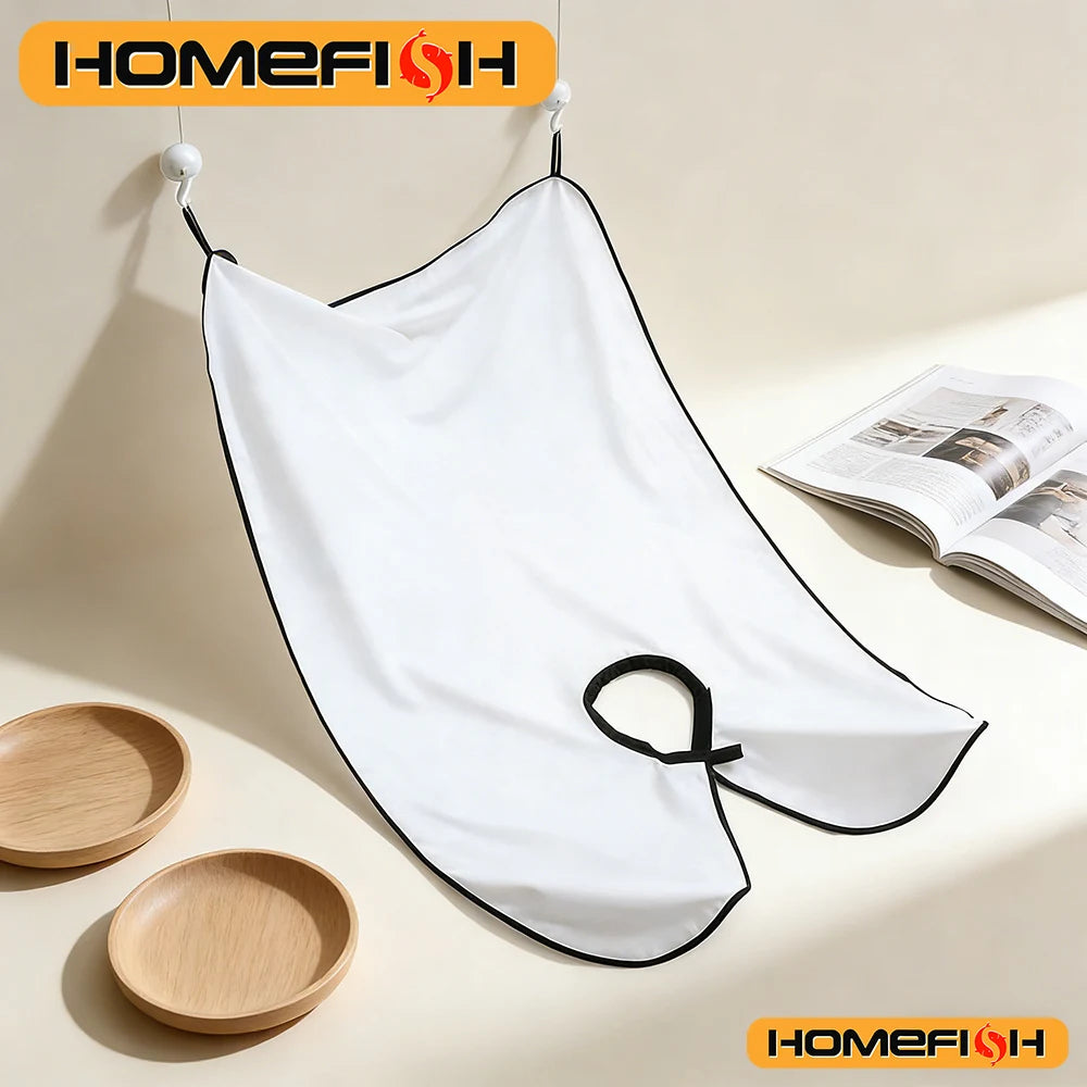 Men's Shaving Apron | Waterproof Barber Bib for Mess-Free Trimming alternate view