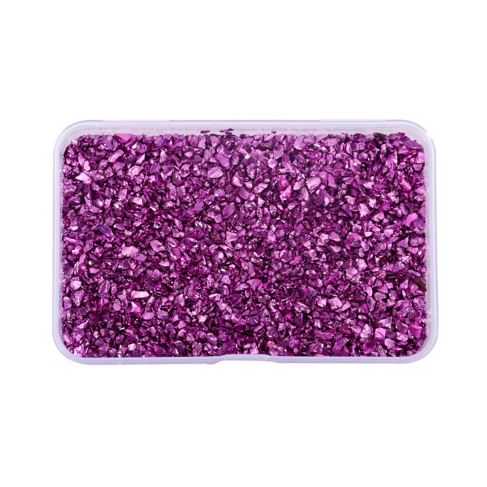 30g/Box Crushed Glass Stones Resin Filling Irregular Broken Stone for DIY Epoxy Resin close-up view