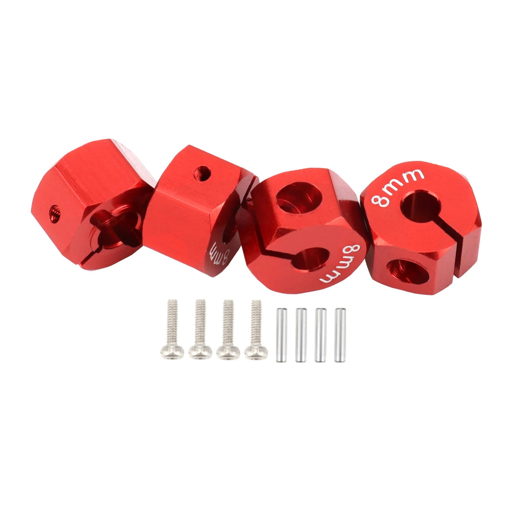 Aluminum 5/6/7/8/9/10/11/12mm Adapter Hex 12mm Drive Hub with Pin Screws for RC Auto lifestyle view