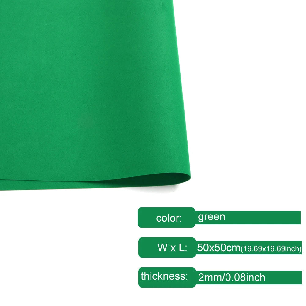 Colorful EVA Foam Sheets 2mm | 50x50cm Craft Foam Paper for DIY Projects close-up view