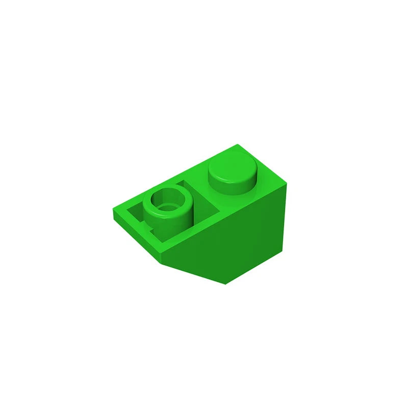 Gobricks GDS-597 Slope, Inverted 45 2x1 | Compatible Building Block for DIY additional angle