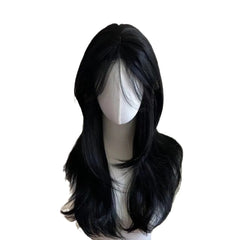 Side Hairpiece for Women | Short Wavy Synthetic Clip-In Extension close-up view
