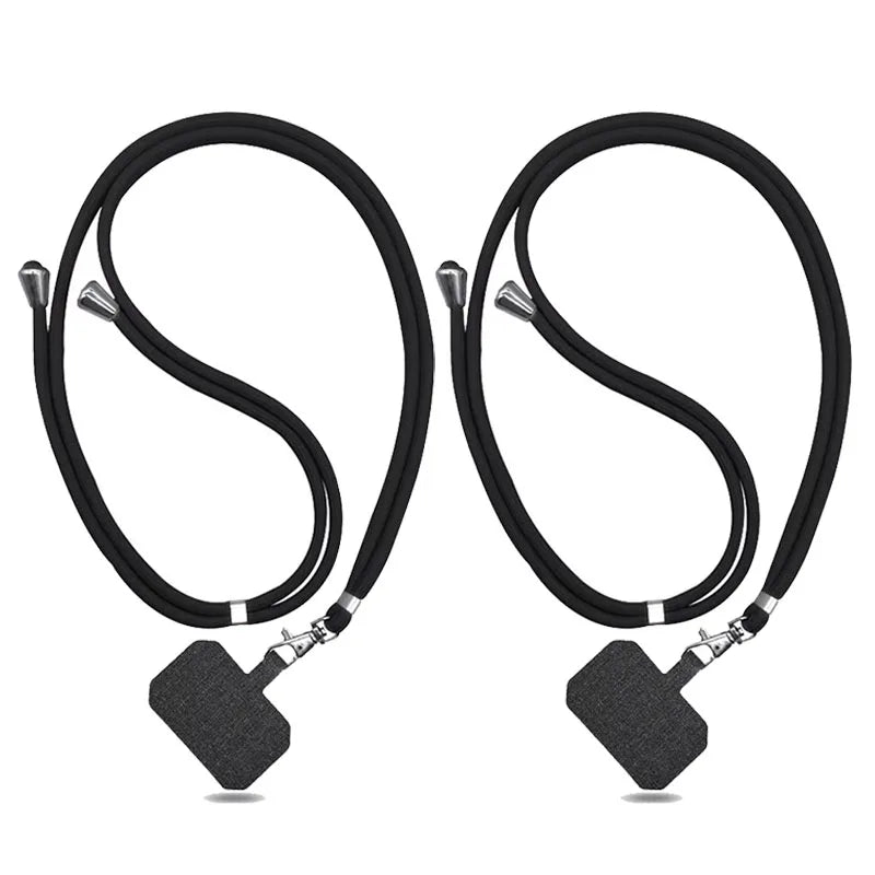 1/2pcs Universal Adjustable Phone Lanyard Strap Mobile Phone Hanging Rope Neck Stra additional angle