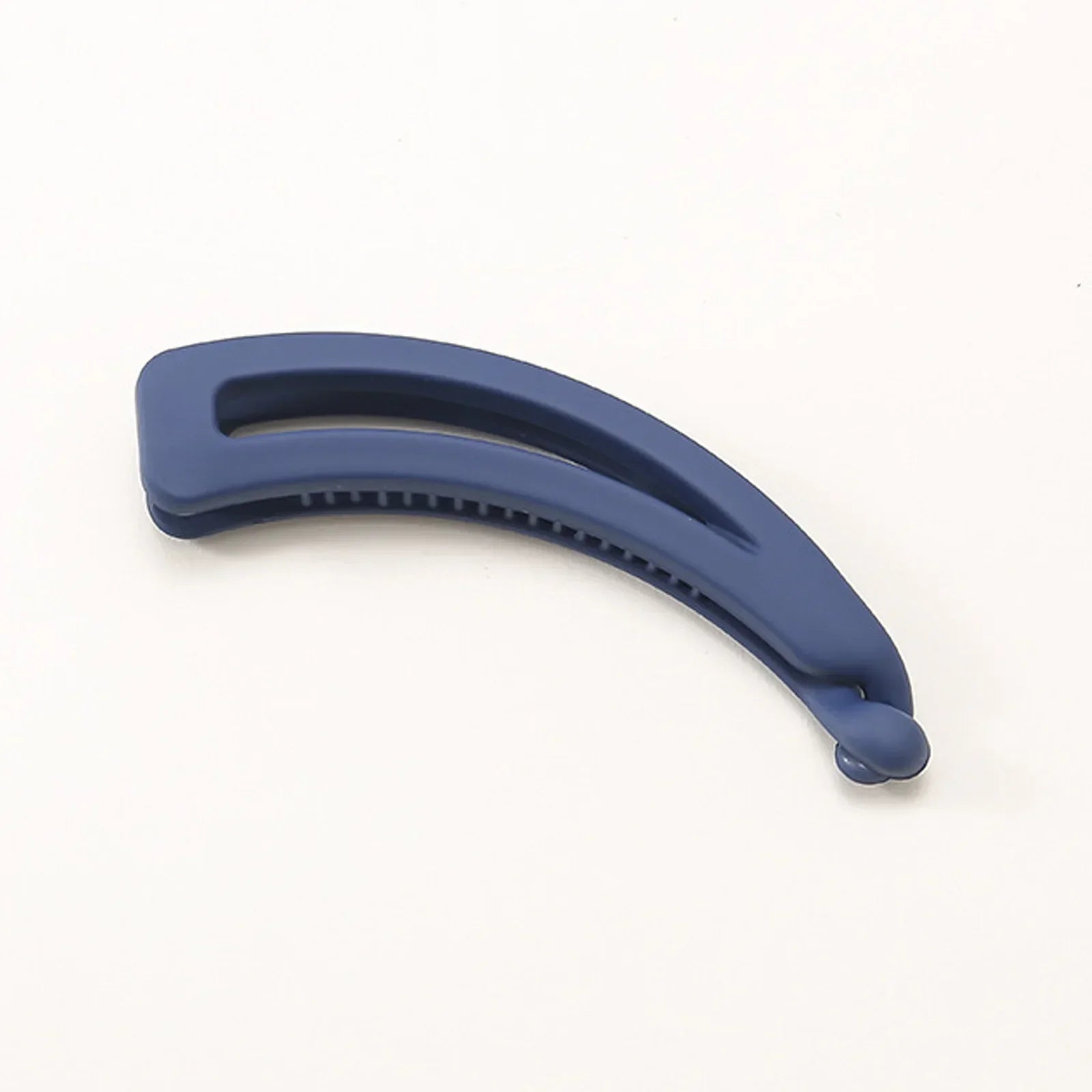Solid Color Frosted Banana Clip Fashion Banana Ponytail Holder Korean Style Hair Clip Hairpins Barrettes Women Hair Accessories