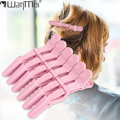6PCS Alligator Hair Clips Hairdressing Clamps Claws Section Clip Barber Crocodile Hairpin Salon Styl