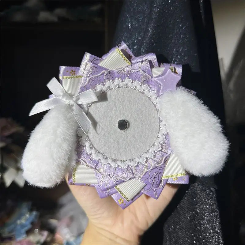 Cute Dog Badge Decor Base, Small Collection Itabag Ornament, Badge Accessory, 2D Anim alternate view