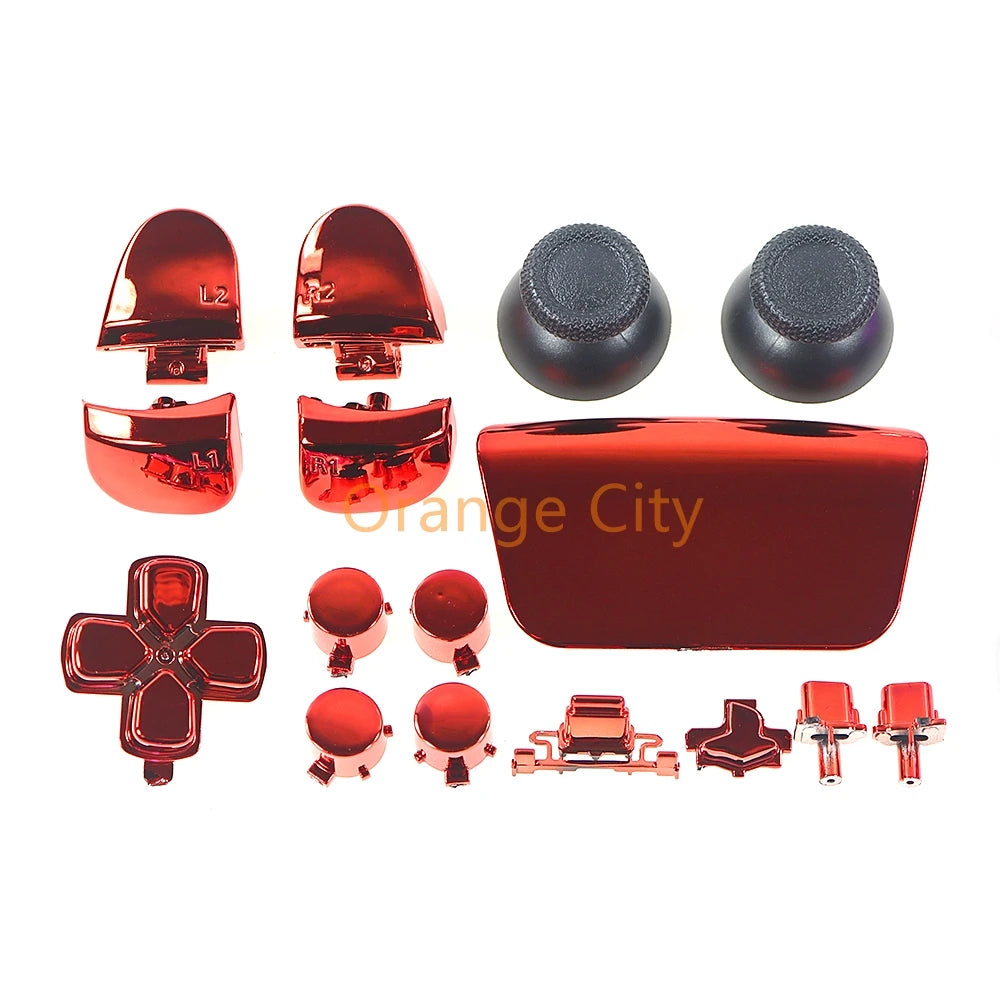 1Set Gamepad Full Set Buttons for PS5 3.0 V3.0 Electroplated Button Kit | Game Controlle detail view