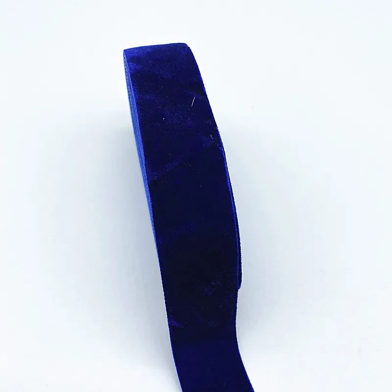 New 6-38mm Colour Single Face Line Velvet Ribbon for Bowknot Christmas Ribbon Party D alternate view