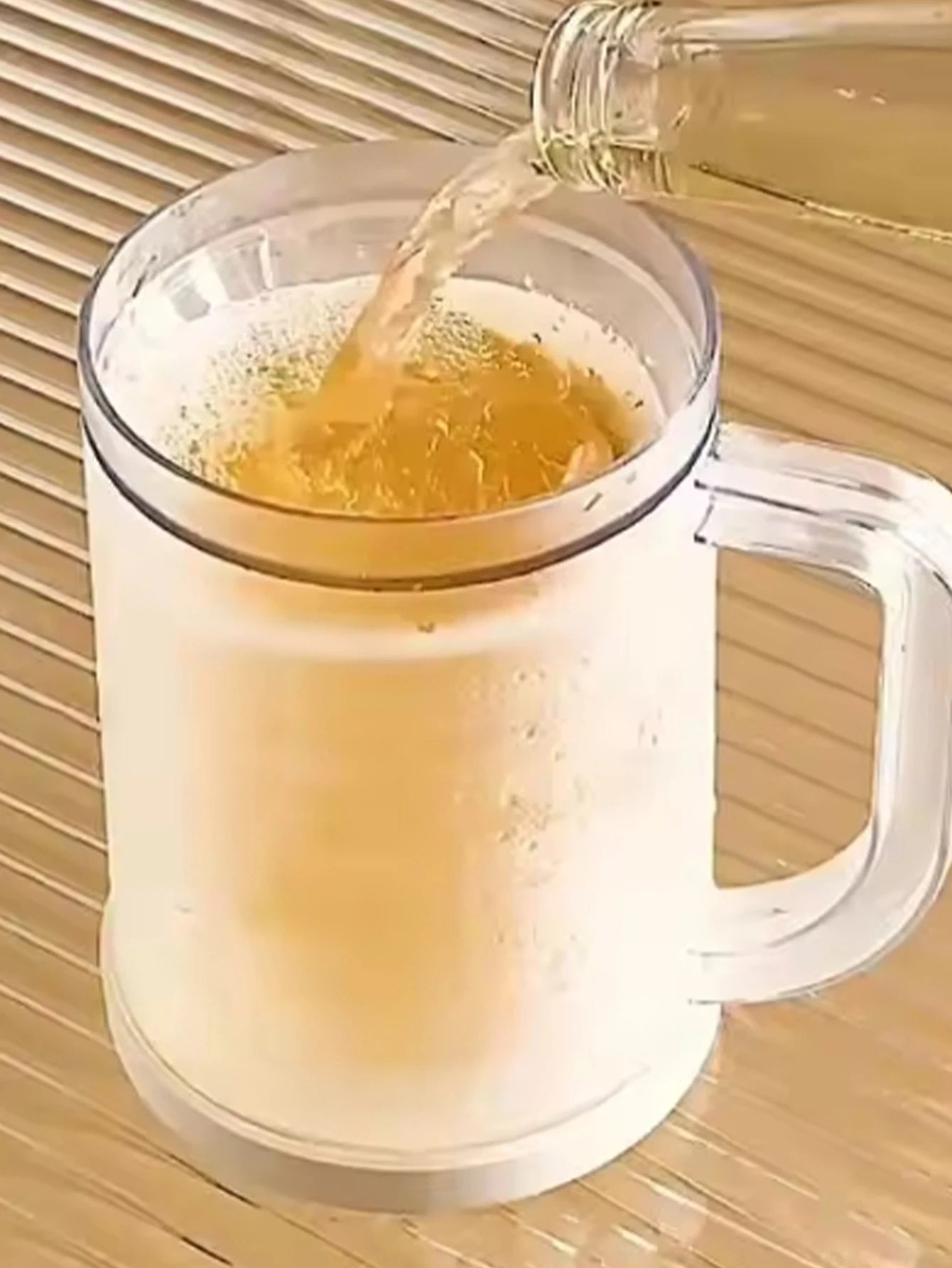 2 pieces of summer double-layer refrigerated ice cups. Beer cups with large capacity alternate view