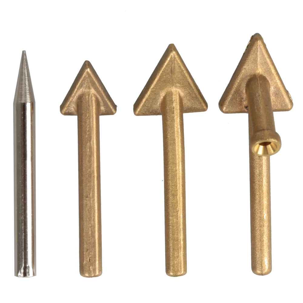 Plastic Repair Triangular Copper Smoothing Head | 80W Plastic Welding Soldering Iron lifestyle view