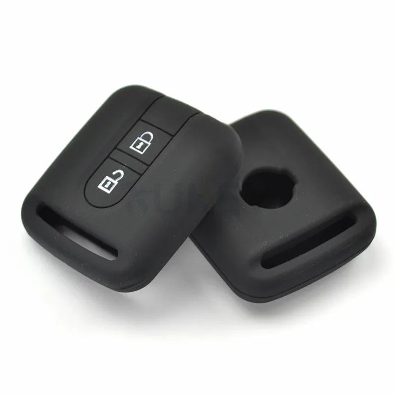 Silicone Key Fob Cover for Nissan Qashqai Micra Navara | Protective Shell Holder lifestyle view