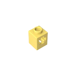 Gobricks GDS-2196 Technical Brick 1 x 1 with Axle Hole | Building Block for Lego lifestyle view