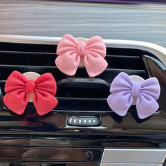Car Air Freshener Bow-Knot Solid Fragrance