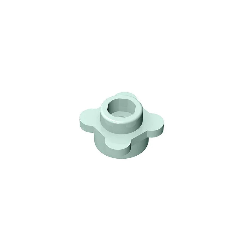 Gobricks GDS-839 Plate Round 1x1 with Flower Edge | Compatible with Lego 33291 2857 additional angle