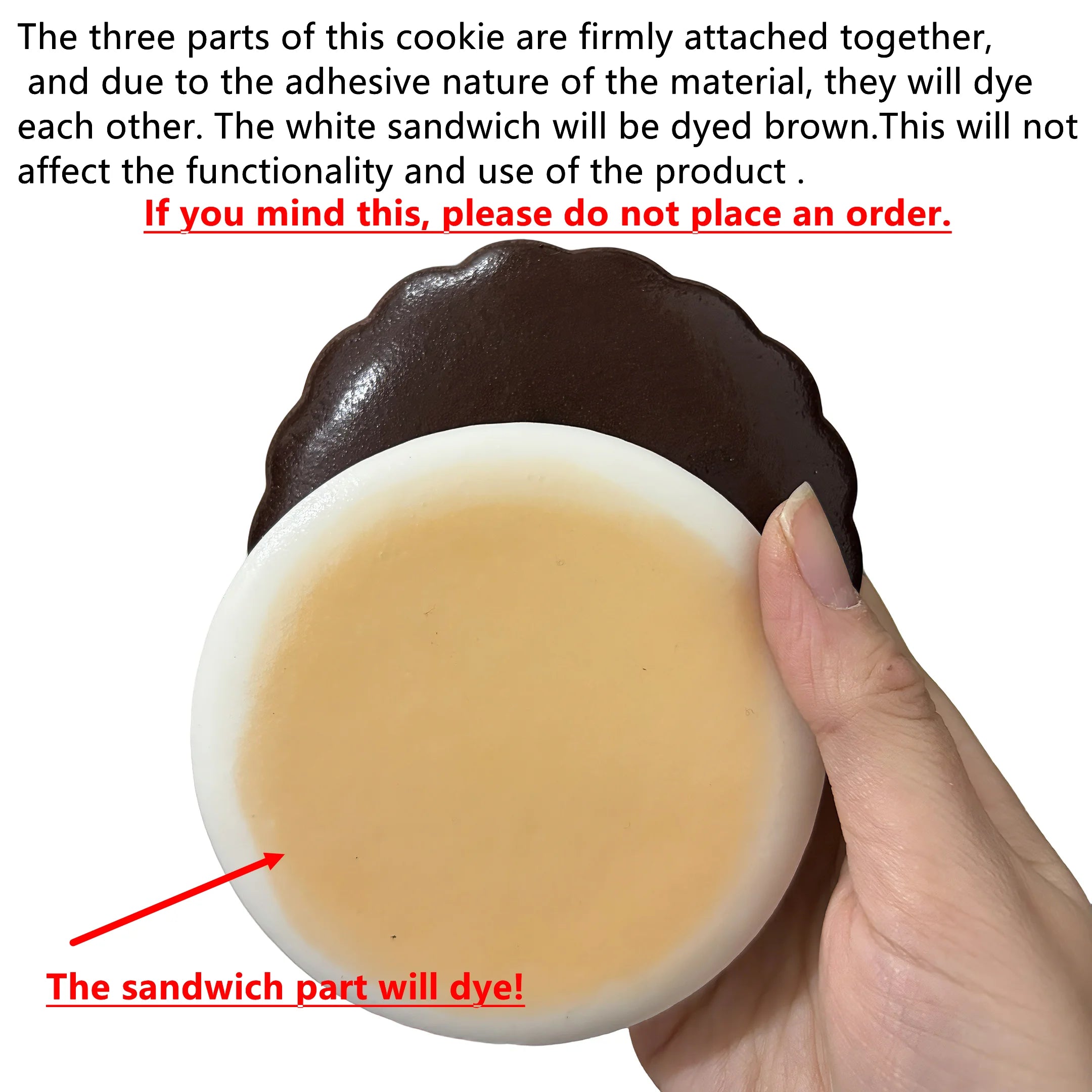 Squishy Simulated Cake Squeeze Toy | Stress Relief Slow Rising Sensory Fidget for Anx lifestyle view