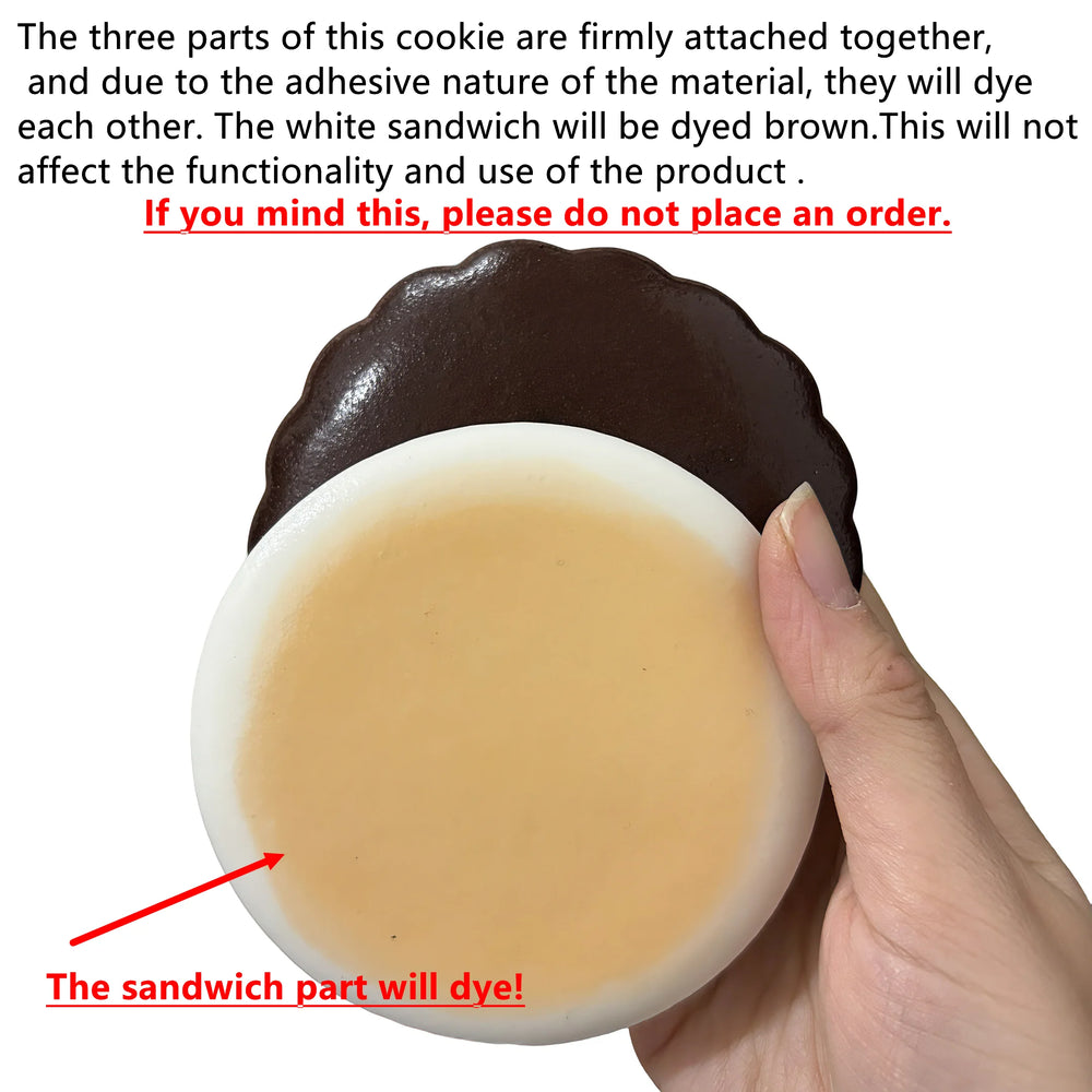 Squishy Simulated Cake Squeeze Toy | Stress Relief Slow Rising Sensory Fidget for Anx lifestyle view