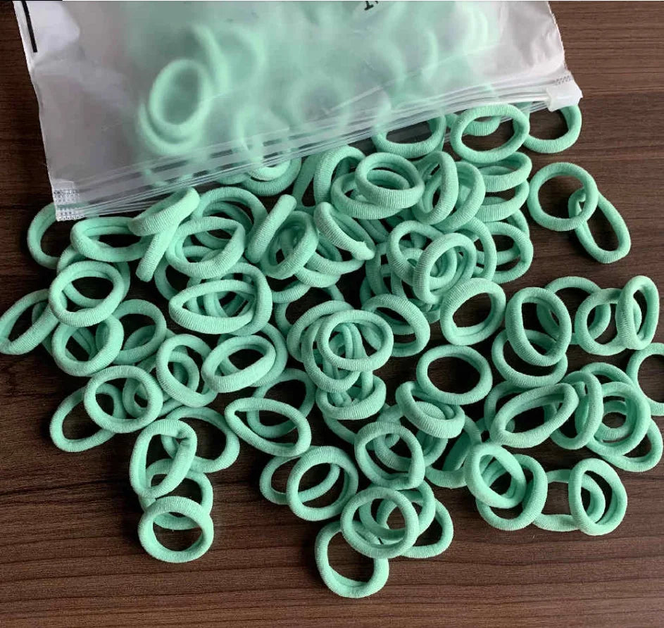 Ties Rubber Band Kids Elastic Hair Leagues Girl Hair for Children close-up view