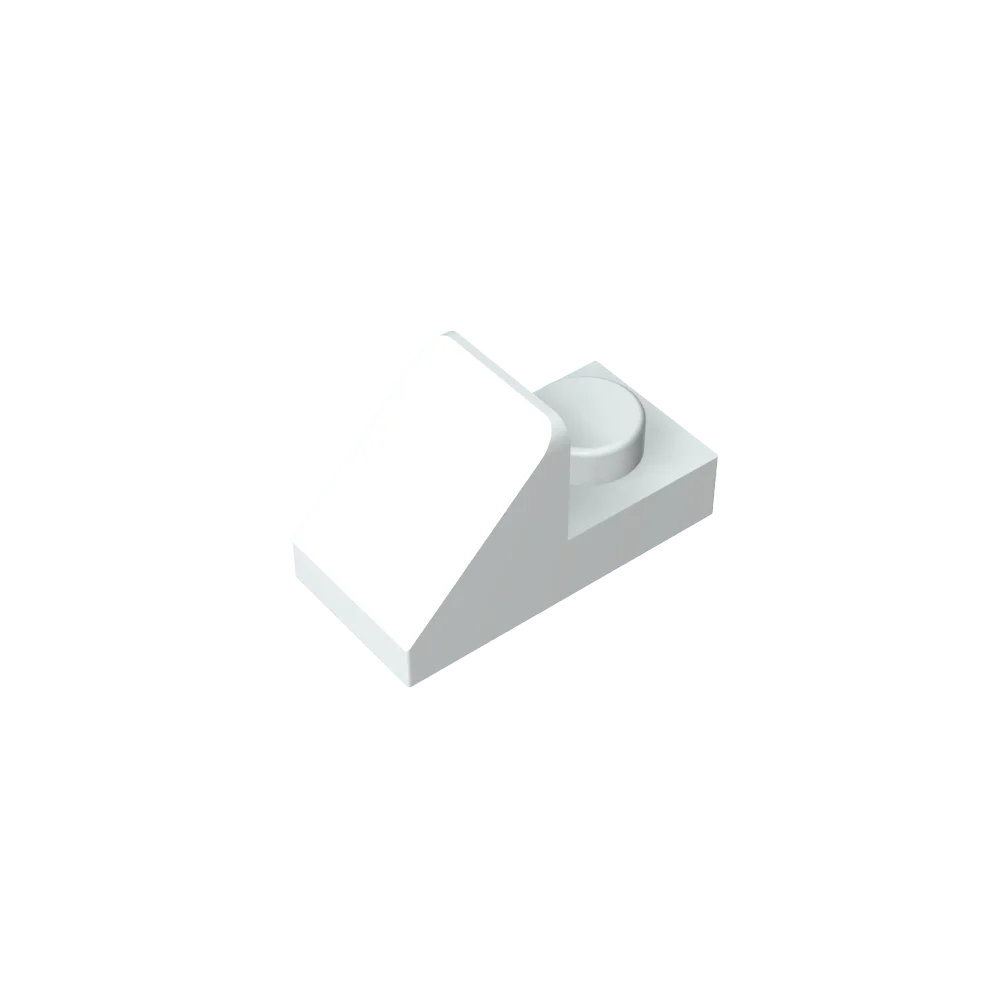 Gobricks GDS-832 Slope 45 2x1 with 2/3 Cutout | Compatible Building Block for DIY lifestyle view