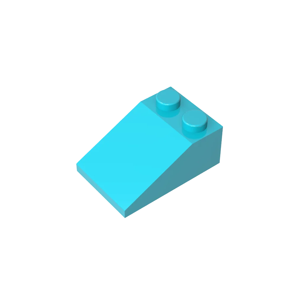 Gobricks Slope 33° 3 x 2 Building Block | Compatible with Lego 3298 additional angle