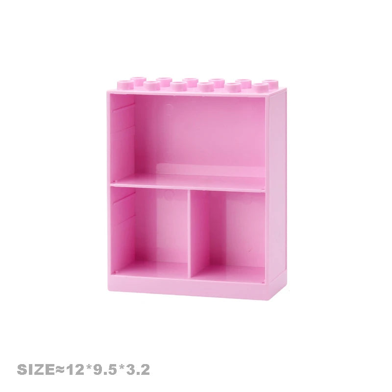 Play House Building Blocks Set | Compatible Furniture Accessories for Kids lifestyle view