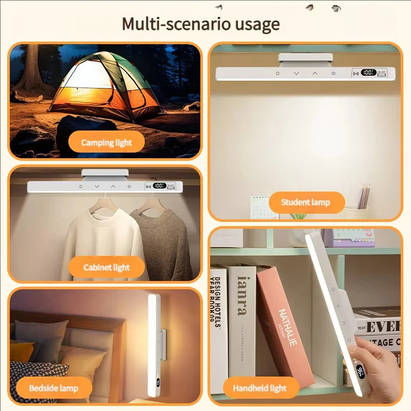 LED Touch Table Lamp with Remote Control and Timing | Rechargeable Magnetic Desk Ligh lifestyle view