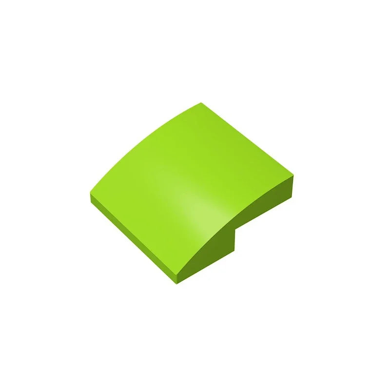 Gobricks GDS-1270 Slope, Curved 2 x 2 Inverted | Compatible with Lego 32803 Buildin additional angle