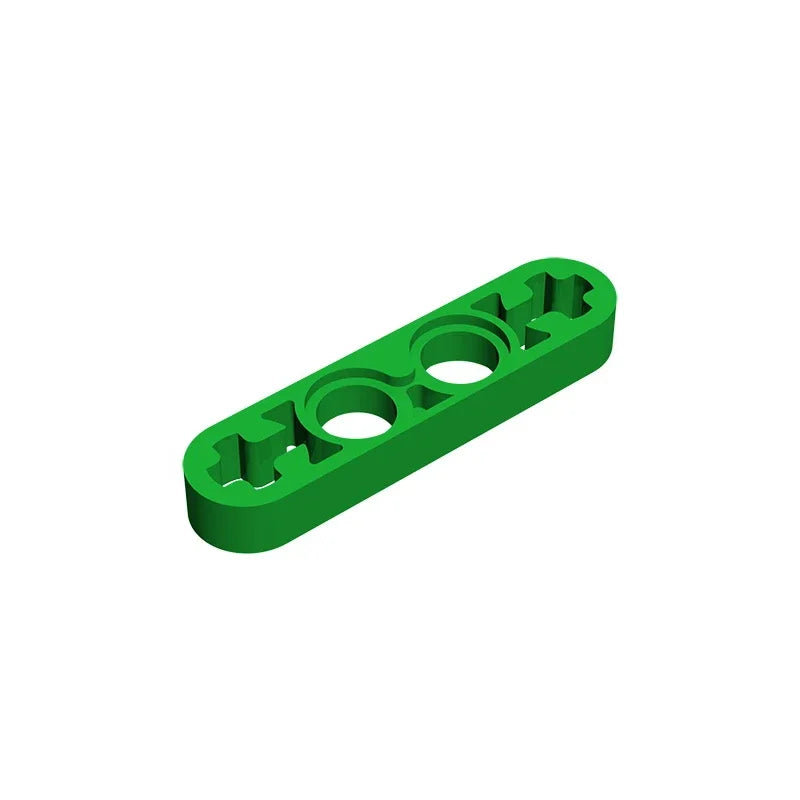 Gobricks GDS-690 Technical Liftarm Thin 1 x 4 with Axle Holes | Compatible Building additional angle