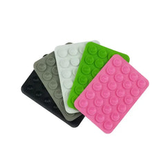 Double Sided Silicone Suction Pad Mobile Phone Holder Hands Free Accessory for Videos close-up view