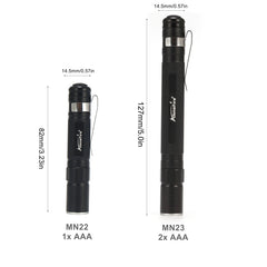 Alonefire 3W XPE LED Mini Penlight Flashlight | Portable Zoom Pocket Torch alternate view