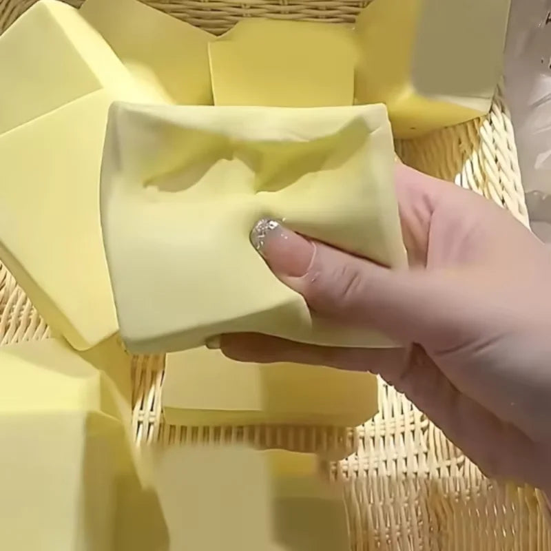 Squishy Soft Milk Brick Squeeze Toy | Slow Rebound Stress Relief Fidget Toy alternate view