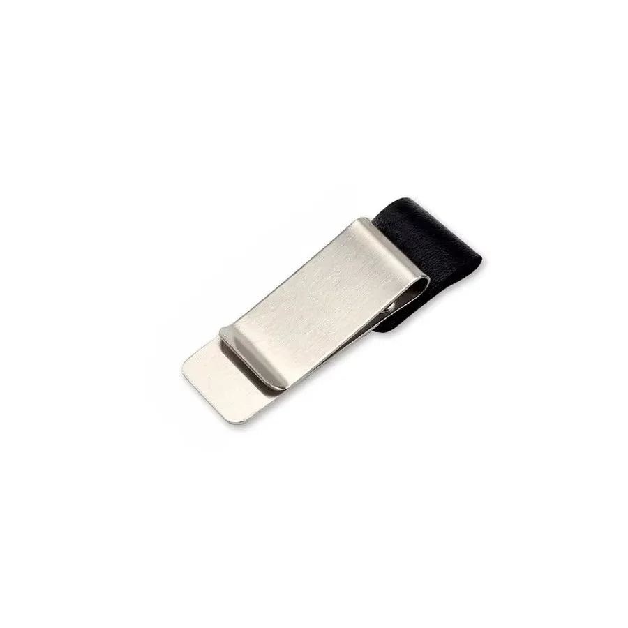 Handmade Leather Brass Stainless Steel Pen Holder Clip Journal Notebook Paper Folder Wri detail view