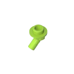 Gobricks GDS-2192 Bar, Angled with Stud on End | Compatible with Lego 65578 Technical lifestyle view