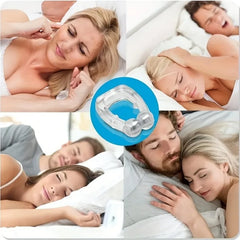 Magnetic Anti-Snoring Nose Clip | Non-Electric Sleep Aid for Quiet Breathing alternate view