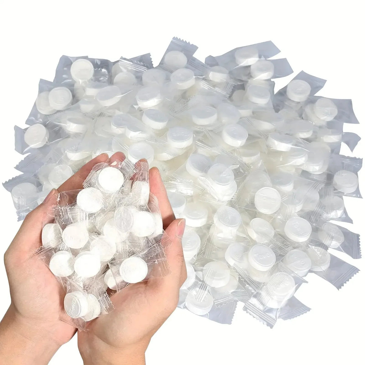 30pcs Bath Towels Portable Compressed Towel Disposable Wash Face and Cleanse Soft Compression Non-wo