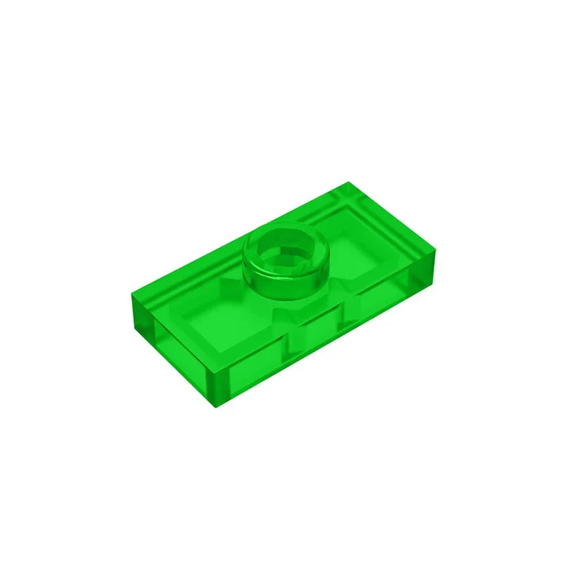 Gobricks PLATE 1X2 W. 1 KNOB | Modified Building Block Compatible with Lego 15573 lifestyle view