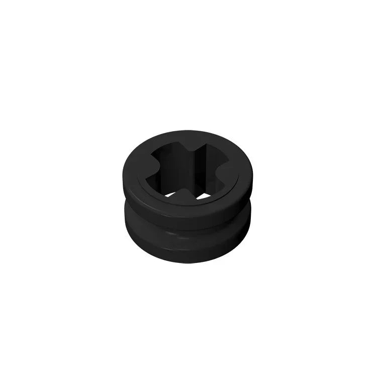 Gobricks GDS-616 Technical Bush 1/2 Smooth Building Blocks | Compatible with Lego 32123 detail view