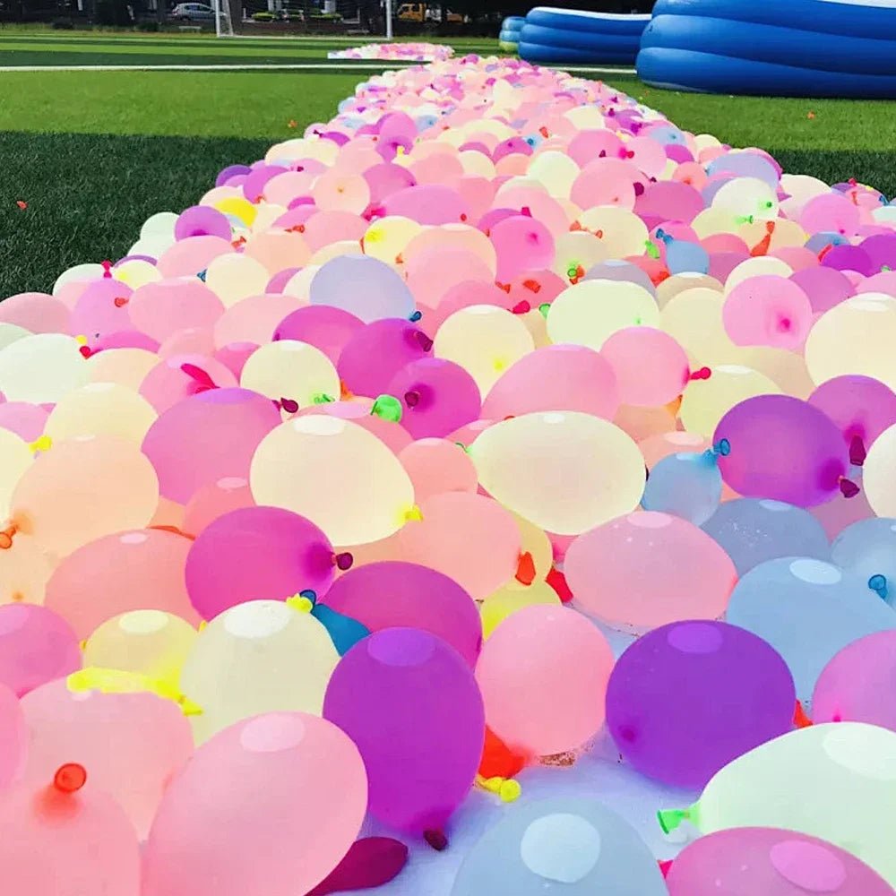 111Pcs Funny Water Polo Ball Bomb Summer Pool Party Polo Beach Summer Outdoor Quick-Fi close-up view