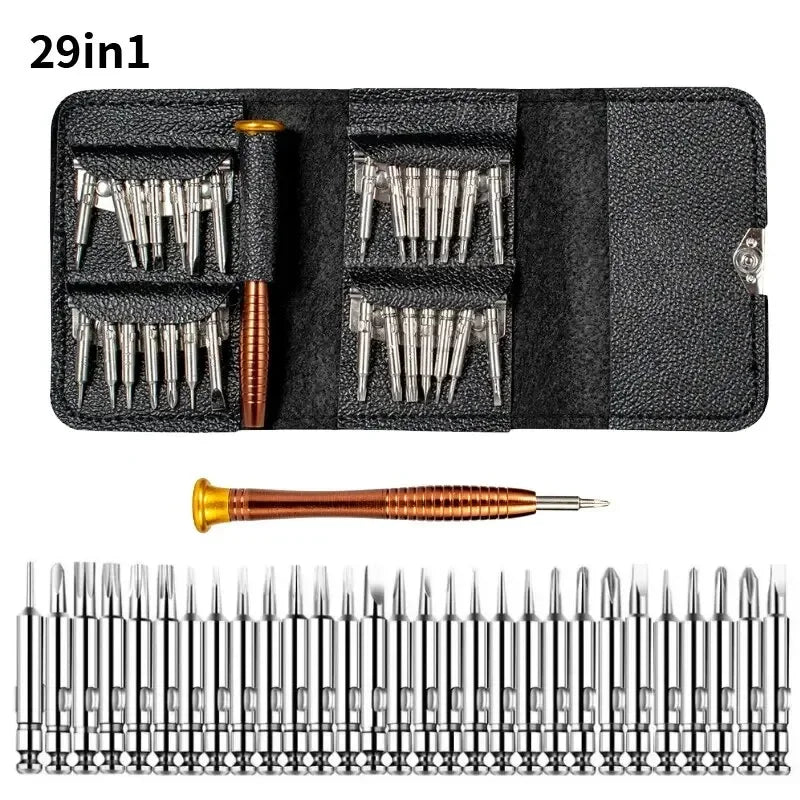 25-in-1 Precision Screwdriver Set | Professional Repair Tool Kit for Electronics close-up view