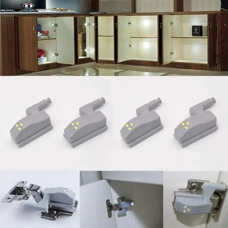 10-1PC LED Inner Hinge Lamp | No Battery Under Cabinet Lights with Auto Sensor alternate view