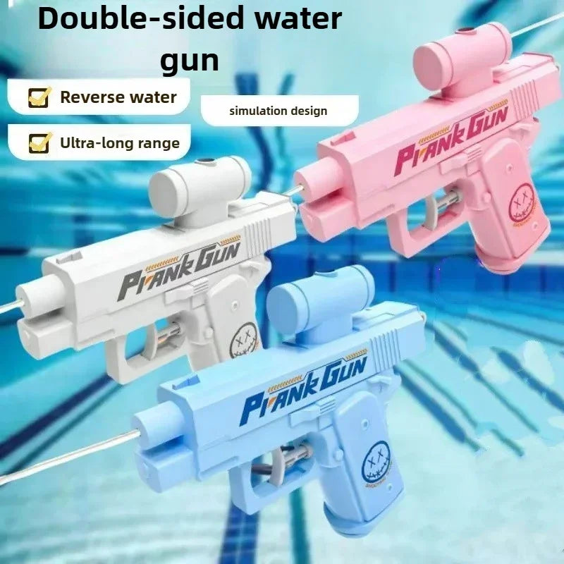 2-Way Water Spray Gun | Reverse Splash Prank Toy additional angle