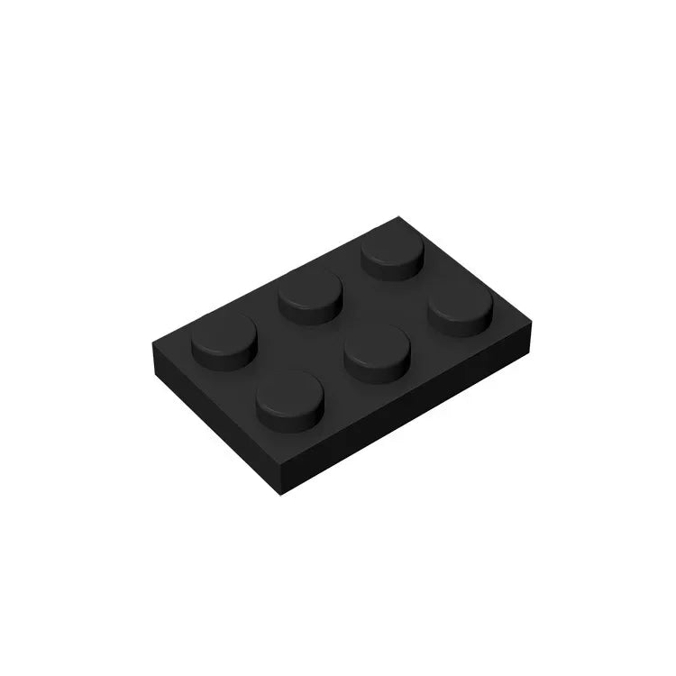 Gobricks GDS-510 Plate 2 x 3 | Compatible Building Block for DIY Projects additional angle