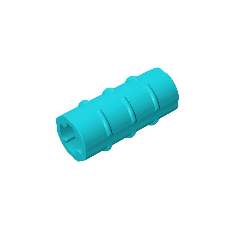 Gobricks Cross Axle Extension M 3 Ribs | Compatible Technical Building Block Connec additional angle