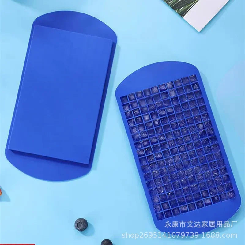 Food Level Silicone Ice Cube Maker 160 Square Tray Ice Cream Mold Summer Drink Wine M alternate view
